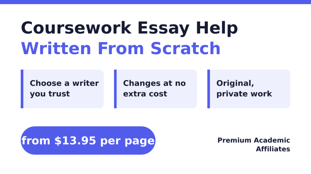 Coursework essay