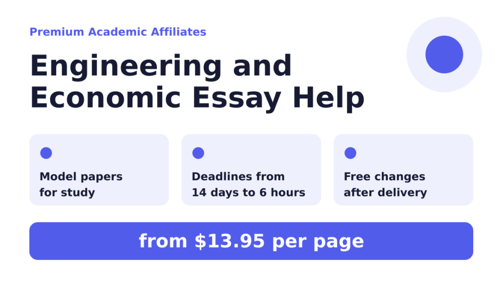 Engineering and economic Essay