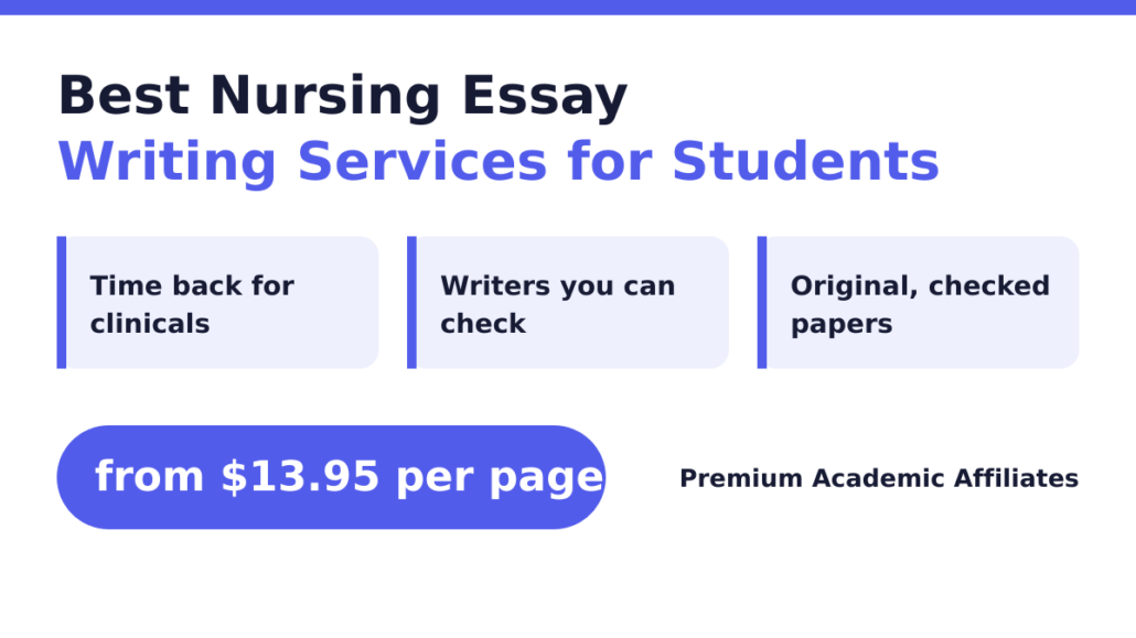 Best Nursing Essay Writing Services