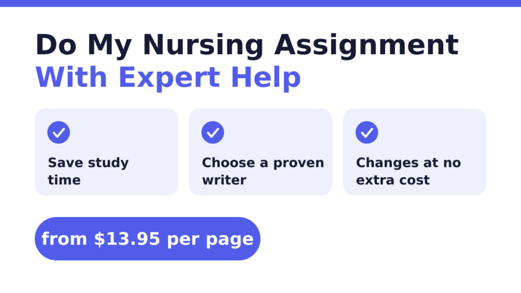 Do My Nursing Assignment