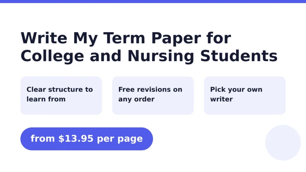 Write my term paper