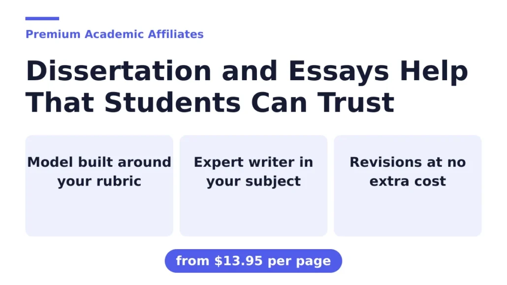 Dissertation and Essays
