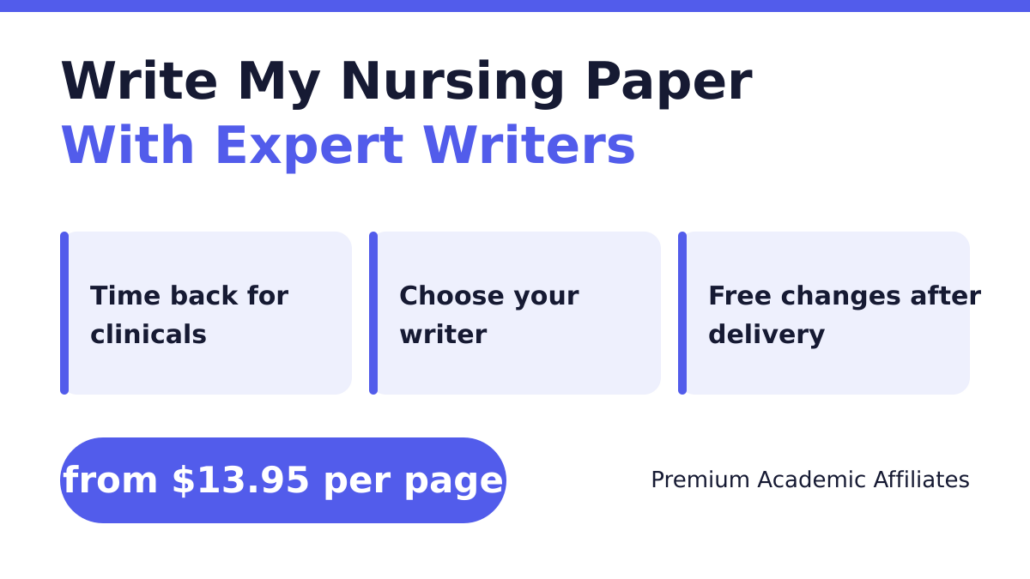 Write My Nursing Paper