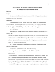Role of the DNP-Prepared Nurse Educator Essay Example – page 2