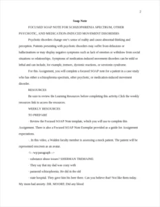Schizophrenia Spectrum – page 2