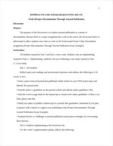 Project Dissemination – page 2