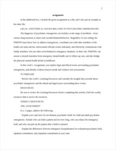 assignment – page 2
