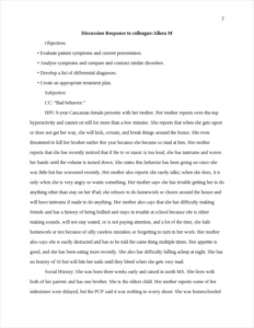 Discussion Response to colleague:Allora M – page 2