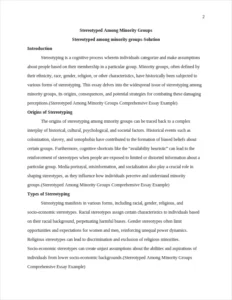 Stereotyped among minority groups – page 2