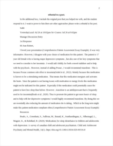 Patient Assessment – page 2