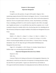 Depression Management – page 2