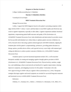MDD Treatment – page 2