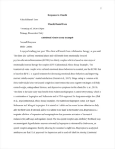 Emotional Abuse Essay – page 2