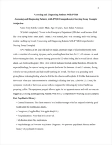 Assessing and Diagnosing Patients With PTSD Comprehensive Nursing Essay Example – page 2
